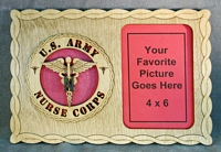 Army Nurse Corps Picture Frame - Click Image to Close